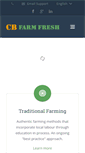 Mobile Screenshot of cbfarmfresh.com